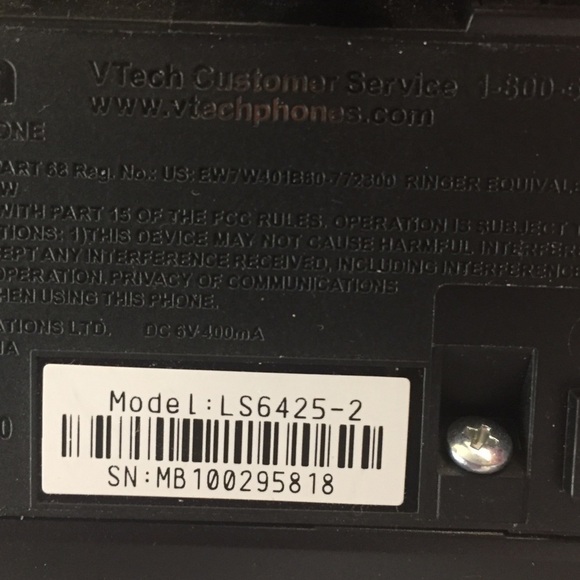 Vtech DECT 6.0 Digital Answering System with Speakerphone HD audio 2 handsets - Picture 10 of 14